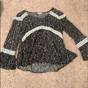 Kori Bell Sleeve Top